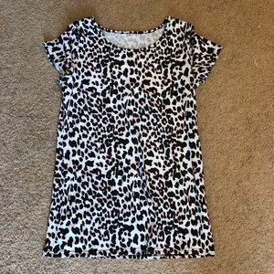 cheetah / leopard / animal print top